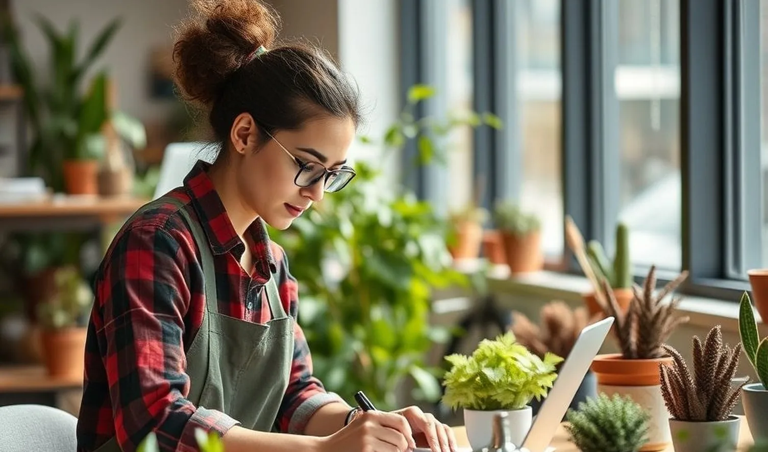 Sustainable work habits professional imagery